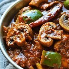 Mushroom Masala (Half Plate)